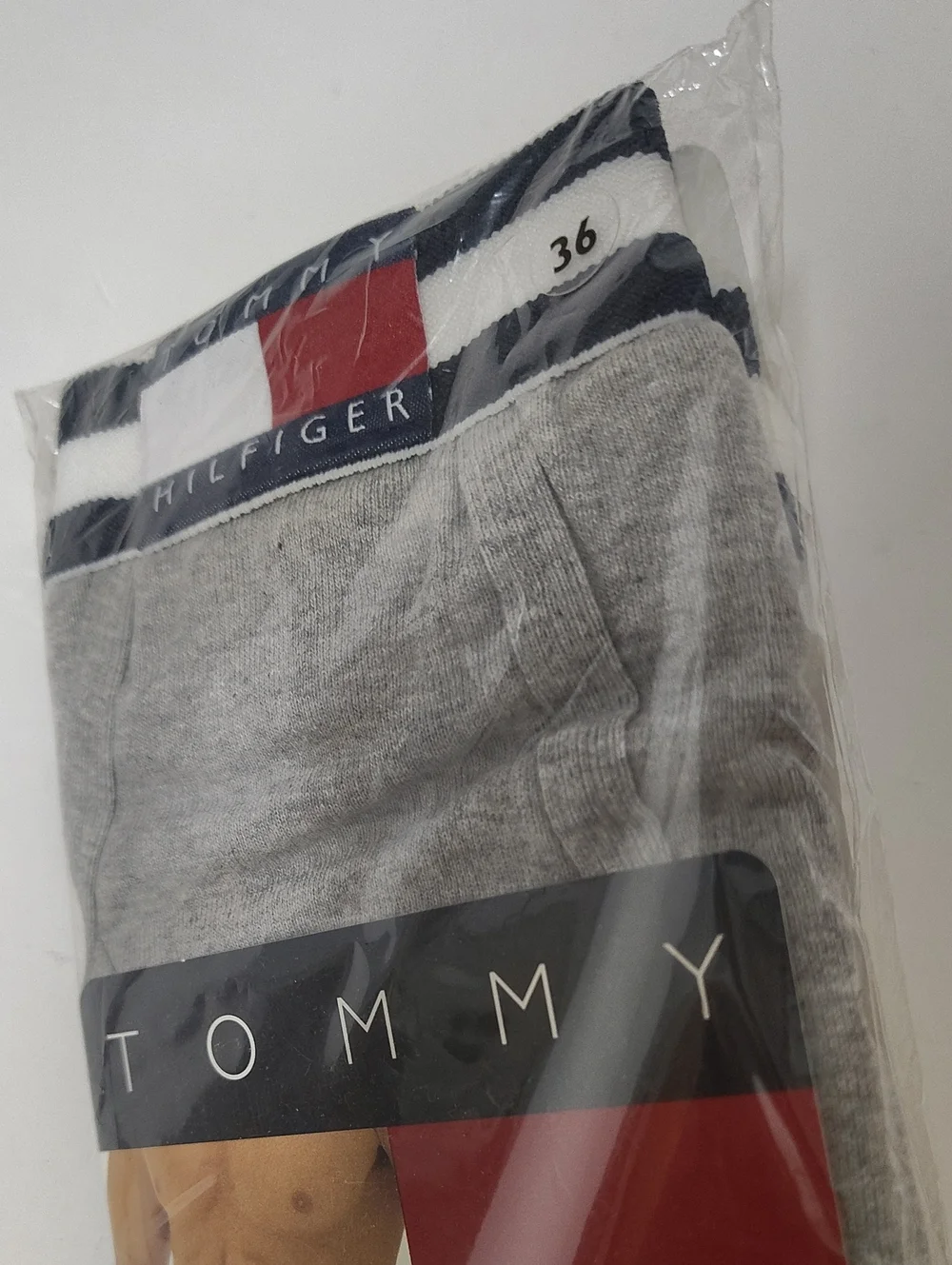 Vintage Tommy Hilfiger Gray Men's Brief - 1 Pair - Size 36 - NIP